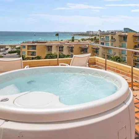 Beachfront - Tropical Penthouse 1Br Condo - Bg532